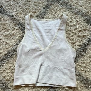 Athleta Aurora Seamless Crop Rib Tank